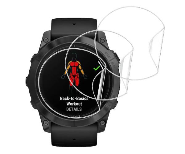 Гидрогелевая пленка Hydrogel Film для Garmin Epix Pro Gen 2 47 мм 2 шт. Transparent