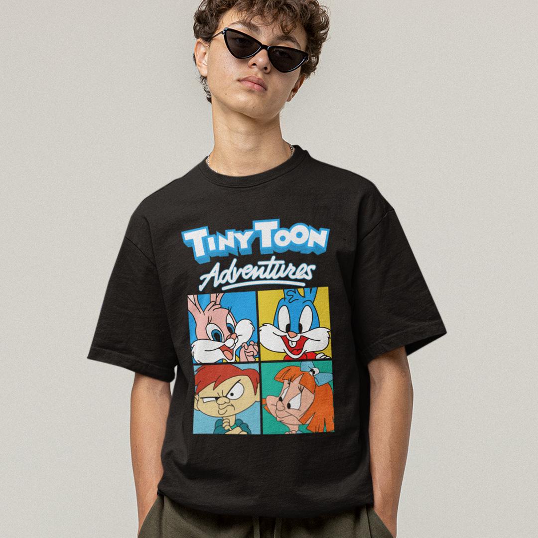 Футболка унисекс Tiny Toon Adventures S Черный (0000013507)