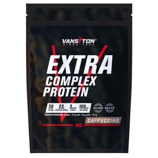 Протеїн Vansiton Extra Complex Protein Cappuccino 900 г/30 порцій (24068147)