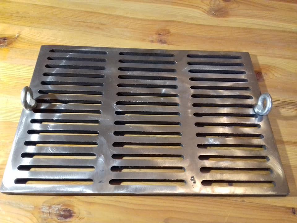 Чугунная решетка для гриля 350х500 мм - фото 3 Чугунная решетка для гриля 350х500 мм - фото 3