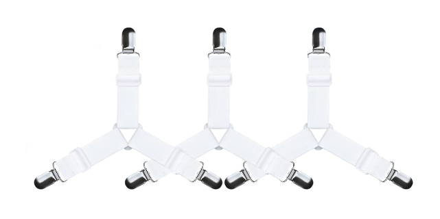 Держатели для простыни 4 шт. Белый (0063/white)