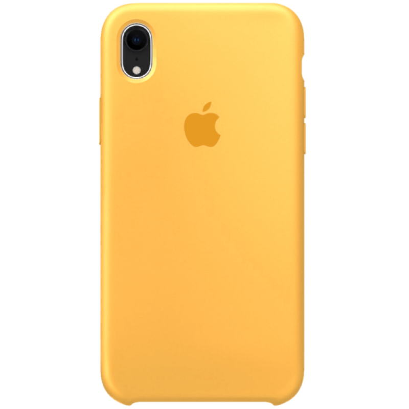 Чохол GoVern Silicone Case для Apple iPhone XR Yellow