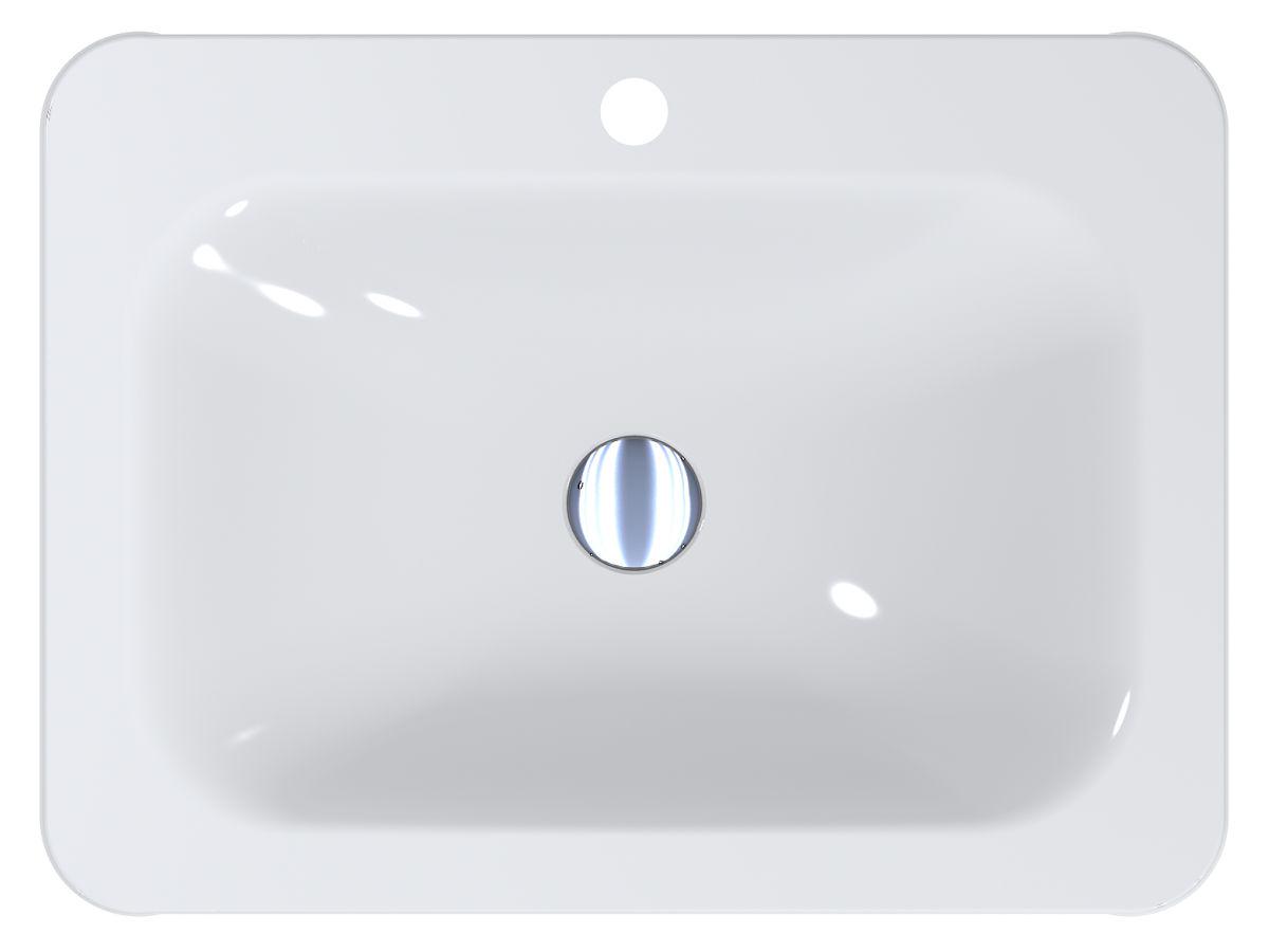 Умывальник Miraggio California Белый глянцевый (0000158)