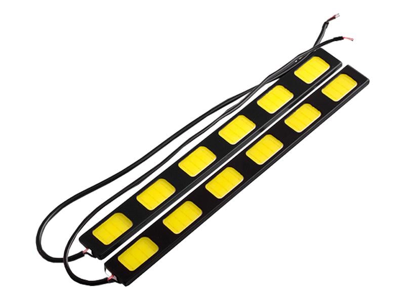 Денні ходові вогні LEDUA COB-93 6smd 12V Білий (1671)