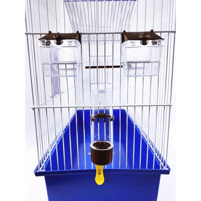 Клетка для птиц Лори Омега краска 66х32х62 см (К082) - фото 2 Клетка для птиц Лори Омега краска 66х32х62 см (К082) - фото 2