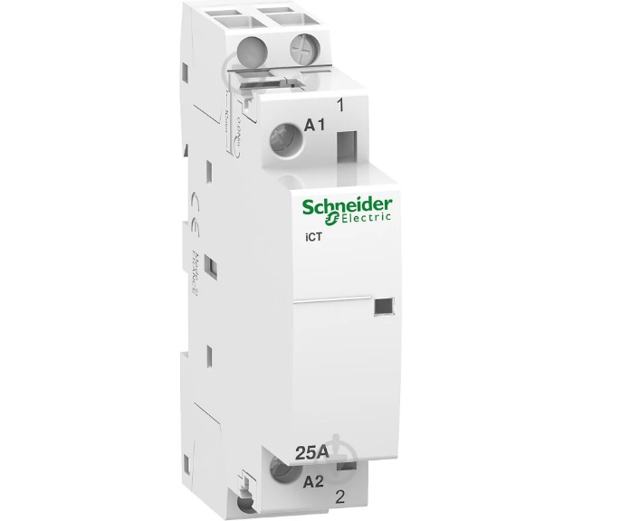 Контактор Schneider Electric 25 A 2NO 230/240 50 Гц A9C20732 (31236785)