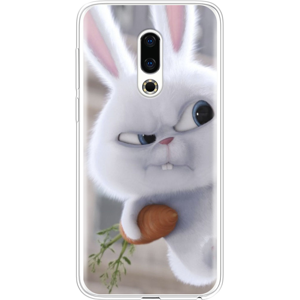 Чехол BoxFace Meizu 16 TH Rabbit Snowball Прозрачный силикон (35817-up1116-35817)