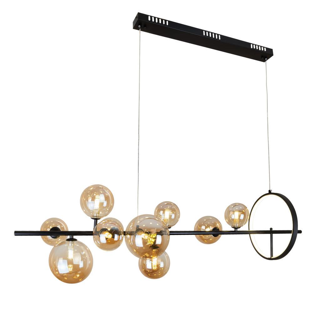 Люстра Levistella 918LP267-10 BK/BR (373048)