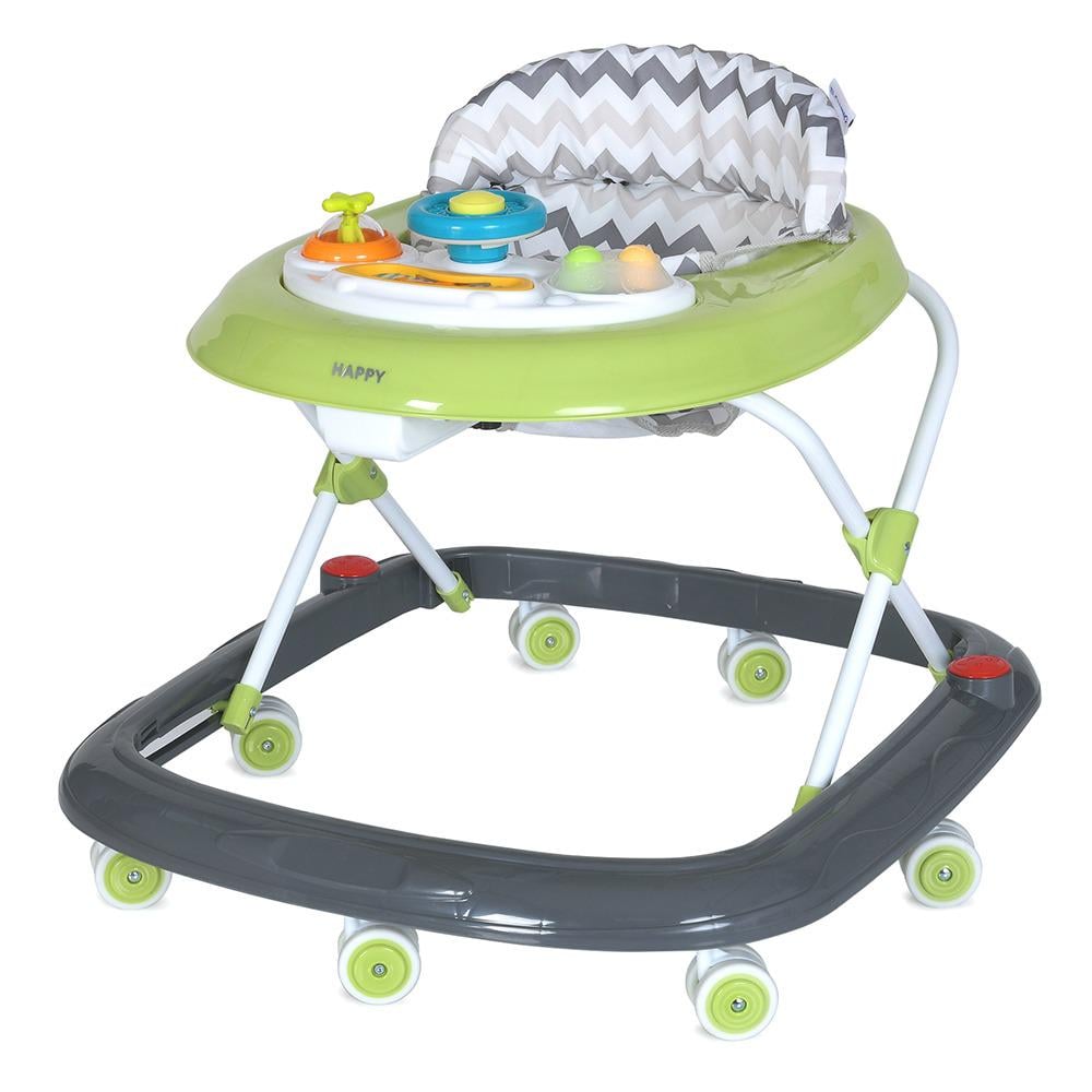 Ходунки HOME ME 1049 HAPPY Lemon Green (д64-ш60-в5) - фото 2