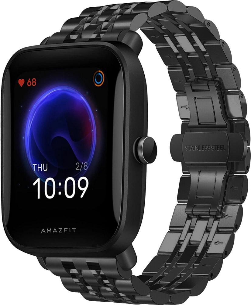 Браслет металлический Spinye для Amazfit Bip U Black (29166-2B)