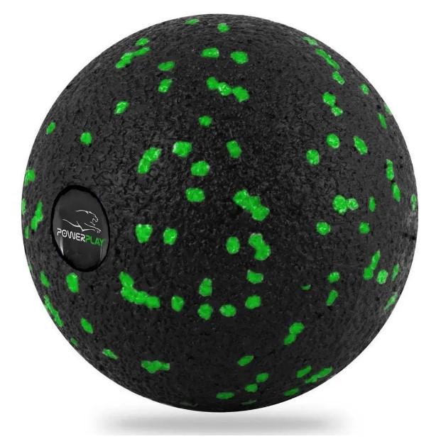 Набор для массажа PowerPlay PP-4095 EPP ролик 45x15 см/2 мяча/резинка 5,5 кг Green (PP_4095_Green) - фото 7