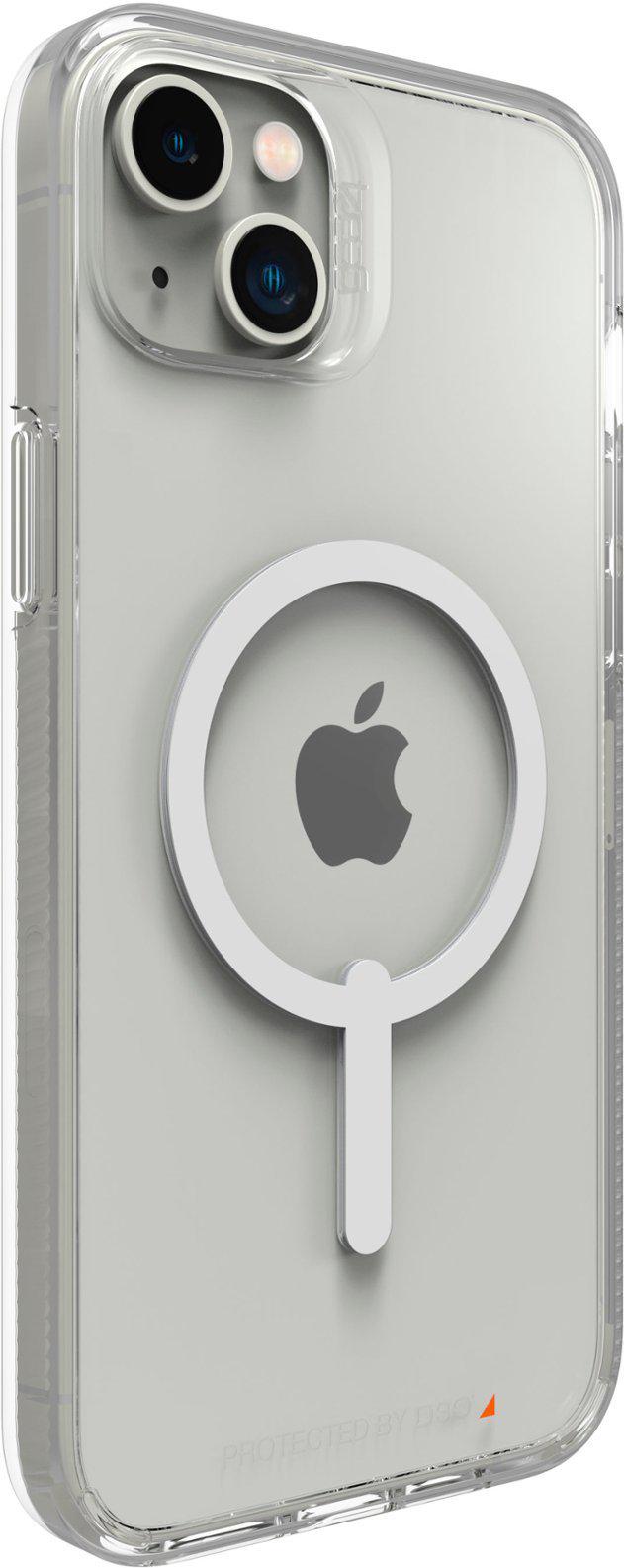 Чохол прозорий протиударний Gear4 Crystal Palace Piccadilly MagSafe Case для Apple Iphone 14/13 (6.1") Clear - фото 7