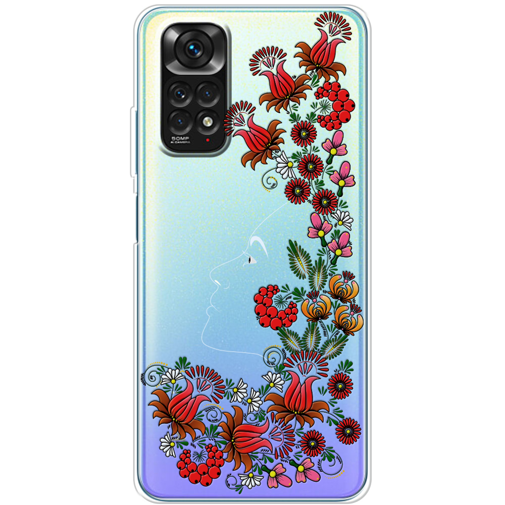 Чохол BoxFace Xiaomi Redmi Note 11 Global Version 3D Ukrainian Muse Прозорий силікон (44124-bk64-44124)