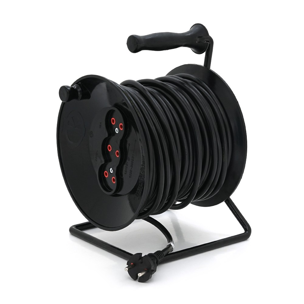 Удлинитель на катушке Ritar VN ПВС 2 1,5 3 гнезда без заземляющего контакта до 3 кВт 25 м (YUT_V6399) Удлинитель на катушке Ritar VN ПВС 2 1,5 3 гнезда без заземляющего контакта до 3 кВт 25 м (YUT_V6399)