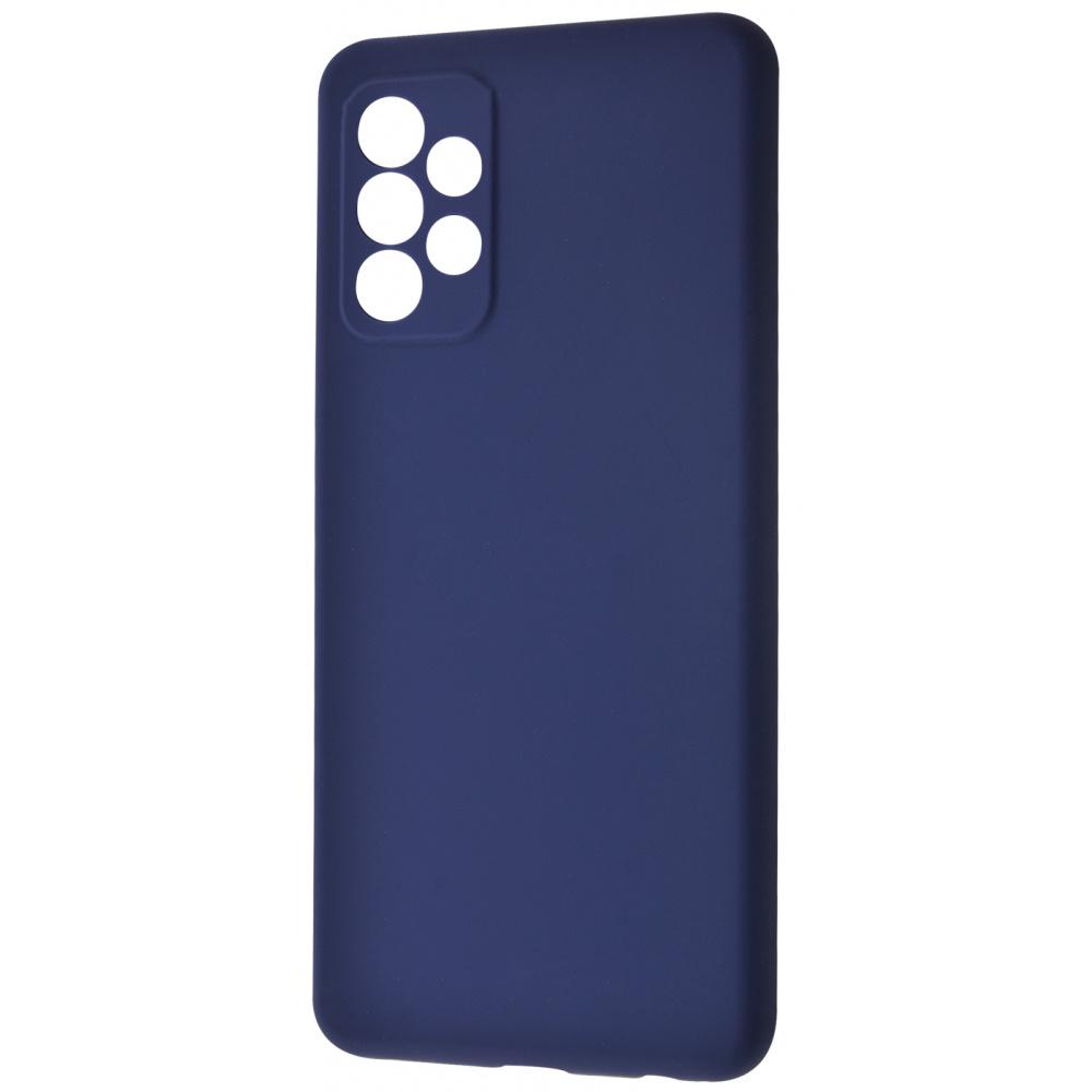 Чохол із м'якою підкладкою WAVE Full Silicone Cover Samsung Galaxy A72 (A725F) blue Синій - фото 7