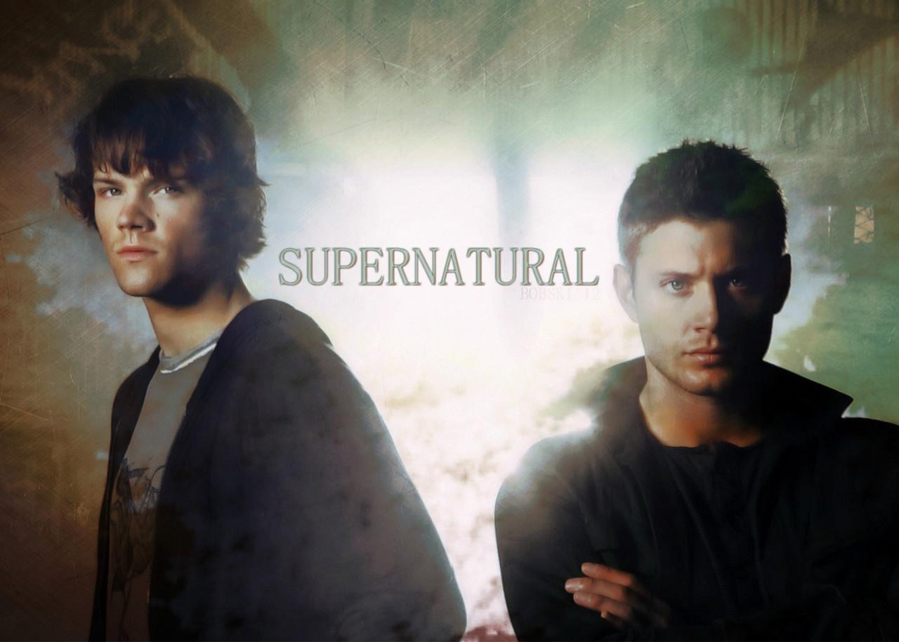 Картина постер Gee! Supernatural Сверхъестественное Винчестеры 60х40 см SP 09.031