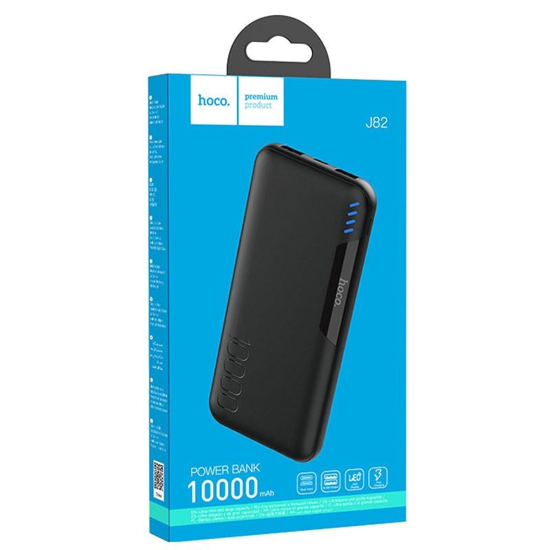 Повербанк Hoco J82 Easylink 10000 mAh Черный - фото 5