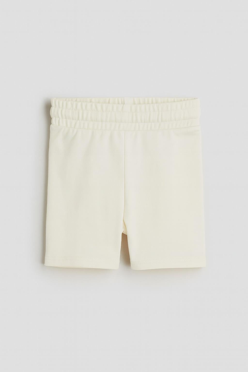 Шорты H&M 1263447 146-152 см Молочный Шорты H&M 1263447 146-152 см Молочный