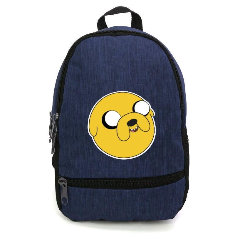 Школьный рюкзак подростковый Cappuccino Toys с принтом Adventure time-006 12,5 л Синий (1404954848)
