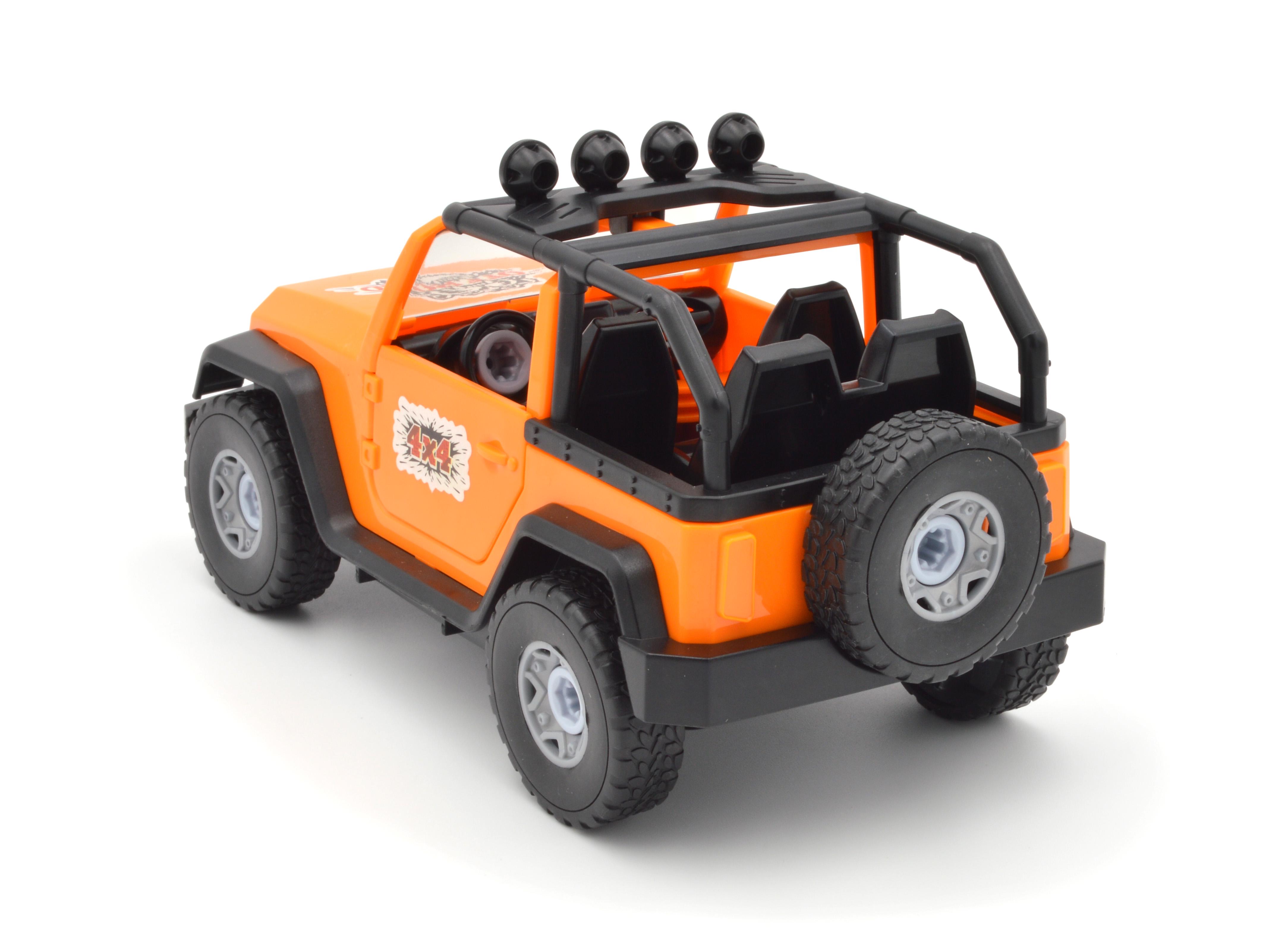 Конструктор Джип 1376 зі світловими та звуковими ефектами - фото 3