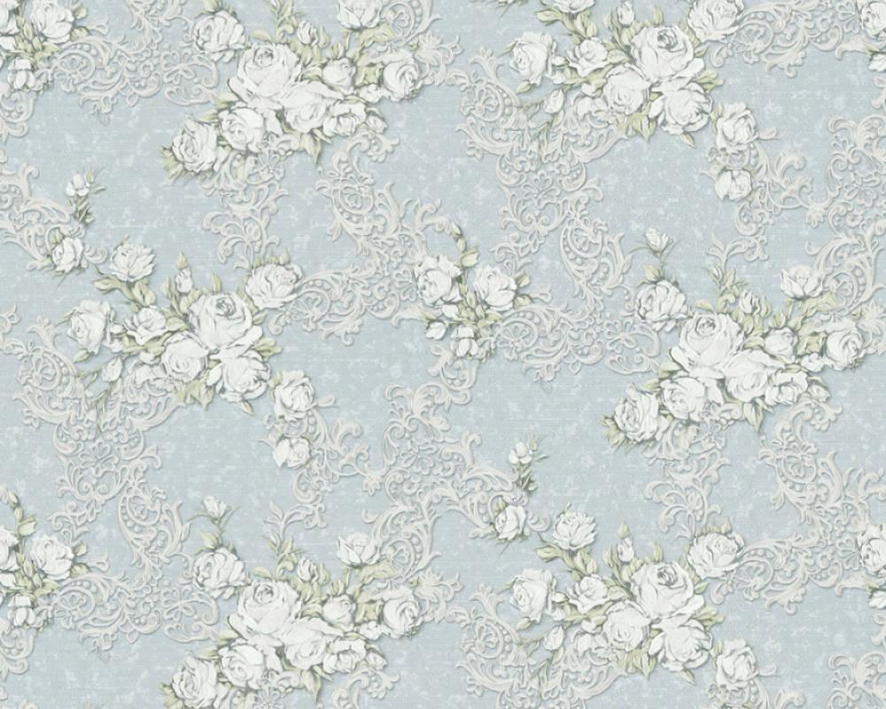 Обои виниловые на флизелиновой основе A.S.creation Theatre + Allure Голубой (36768-4)
