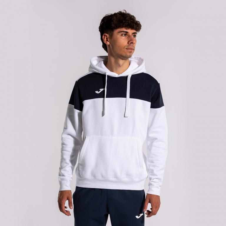 Реглан Joma 103214.203 Crew V Hoodie M White/Navy (8445757355546)