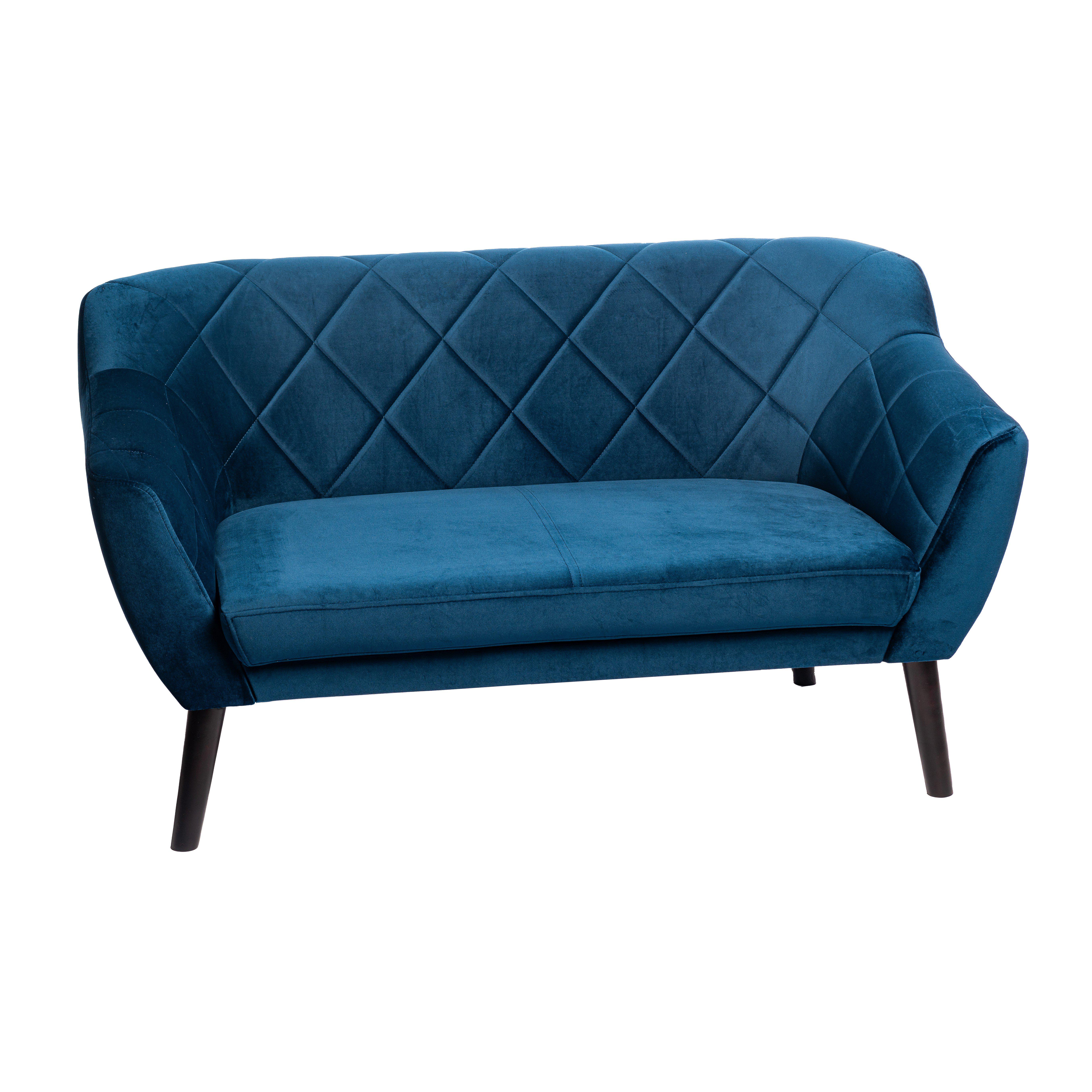 Диван Signal KARO 2 Welur Синий (KARO2V86W)