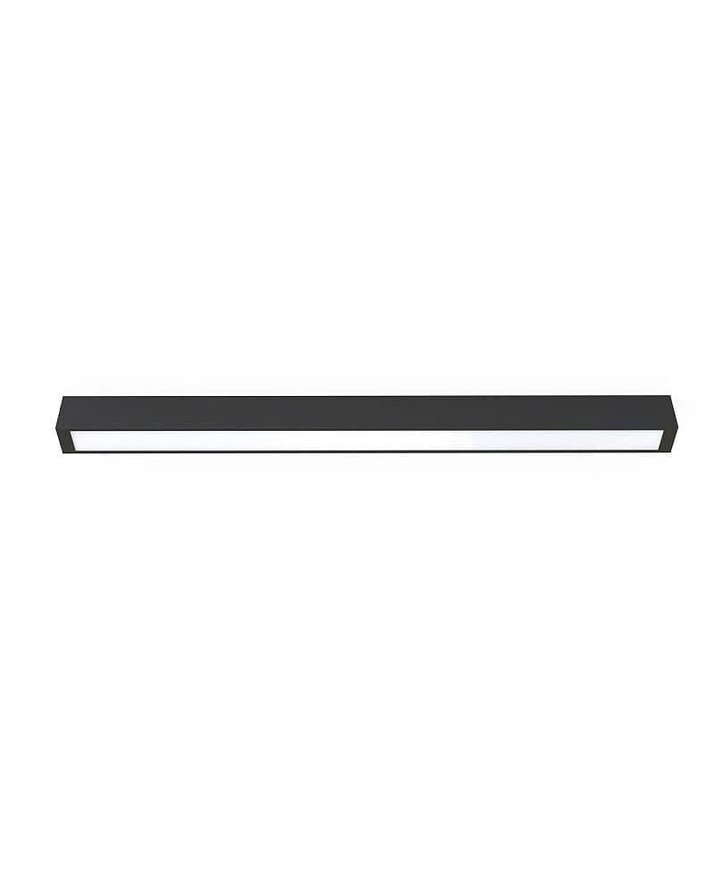 Потолочный светильник Liel 7598 Straight ceiling led T8LED 1x16 W 3000K 2300 Lm IP20 Black (13943067)