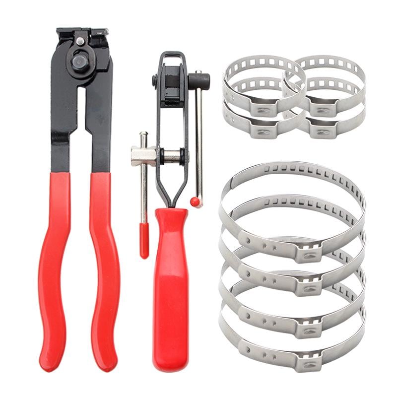 Набор щипцов для зажима и резки ленточных хомутов (pliers-clamping-set)