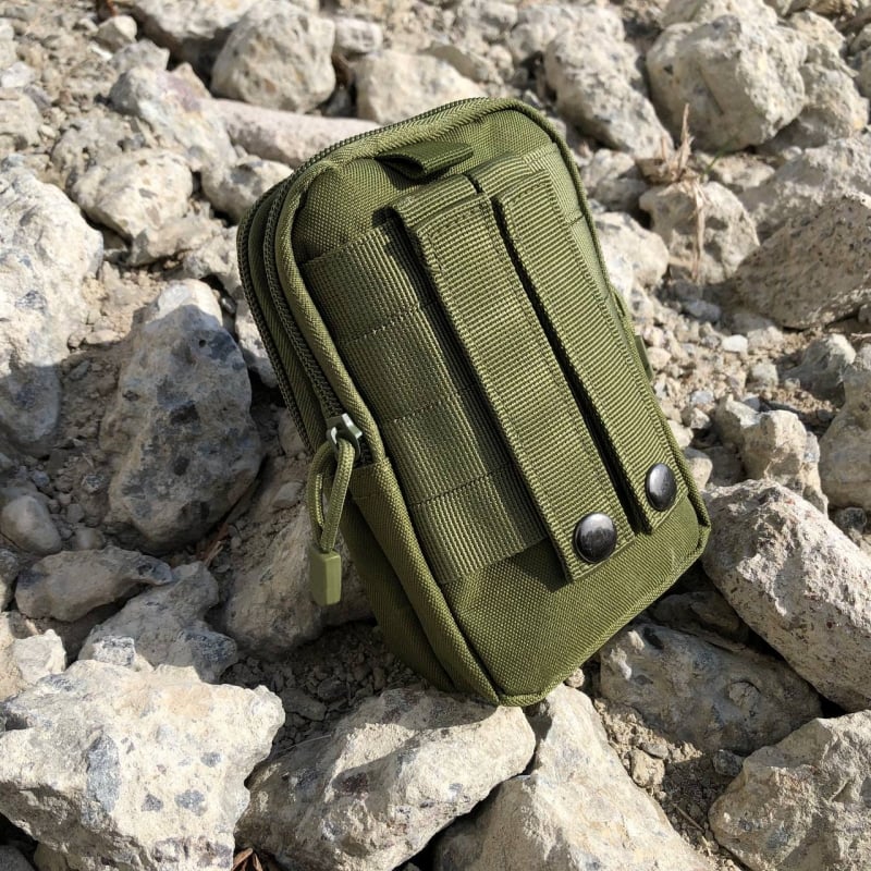 Сумка-підсумок для телефону із системою MOLLE кордура Khaki (tf3635) - фото 18