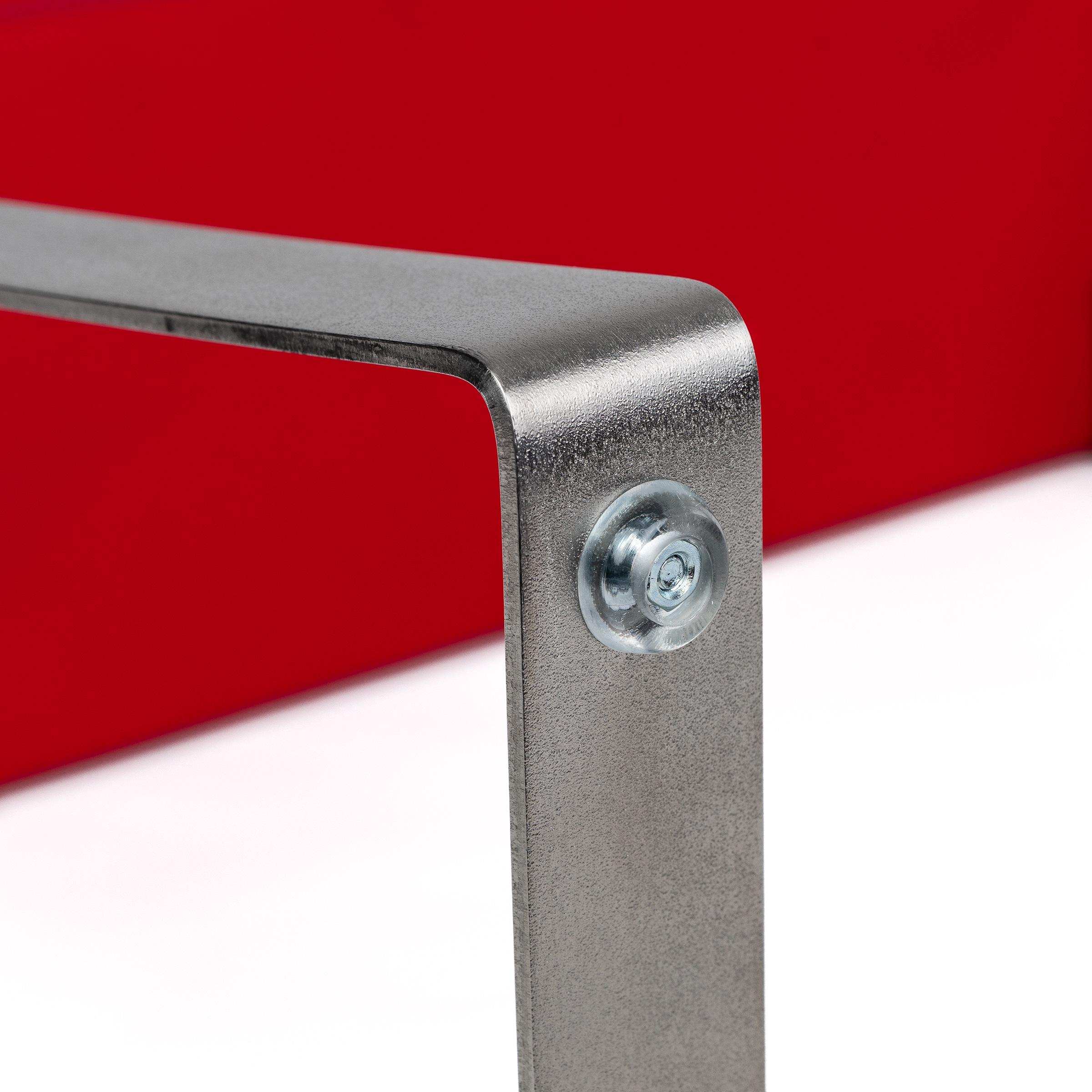 Педикюрная подставка для ног eco stand PADIX на металлических ножках Красный (26398060) - фото 5