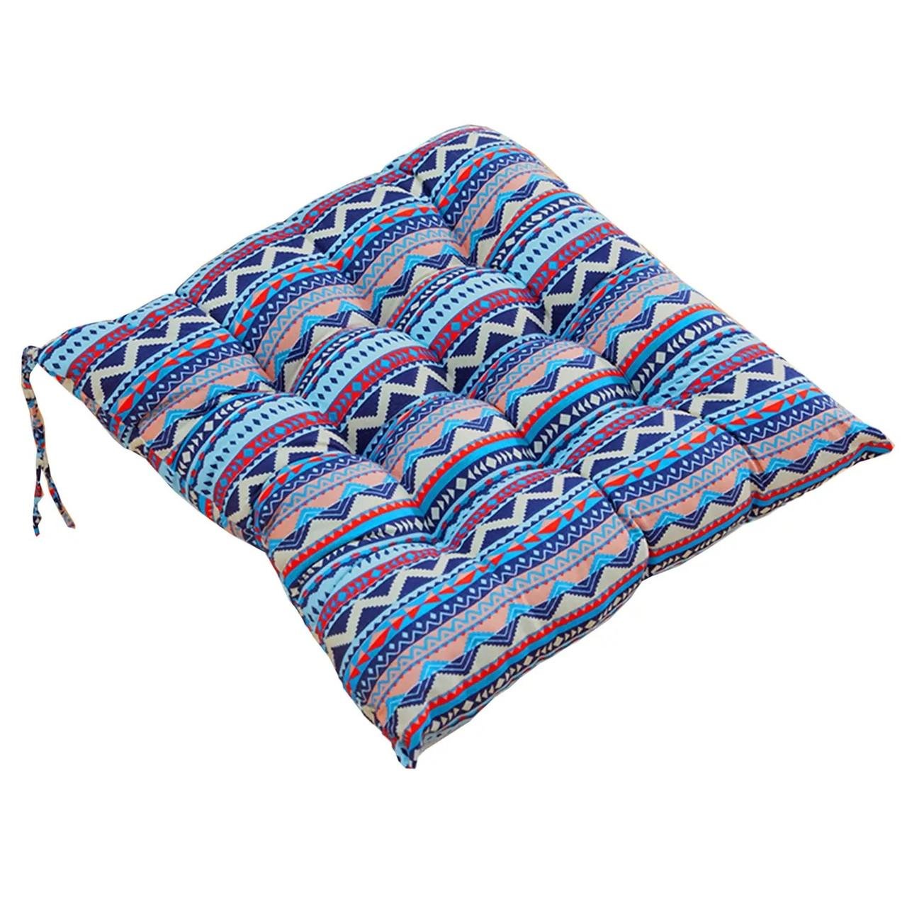 Подушка на стул мягкая Wellamart на завязках 40x40 см (9147) Подушка на стул мягкая Wellamart на завязках 40x40 см (9147)