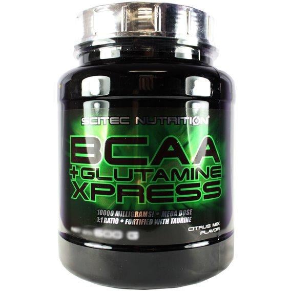 Амінокомплекс для спорту Scitec Nutrition BCAA+Glutamine Xpress 300 г 25 порцій Citrus Mix