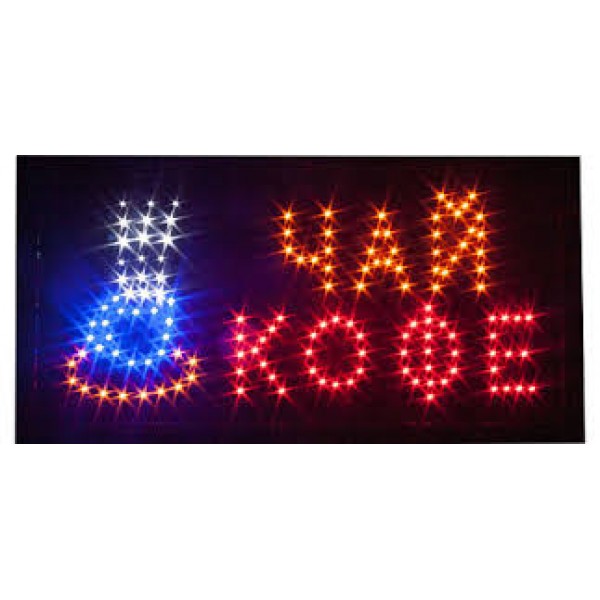Вывеска светодиодная UKC «Чай/Кофе» LED 48х25 см Вывеска светодиодная UKC «Чай/Кофе» LED 48х25 см