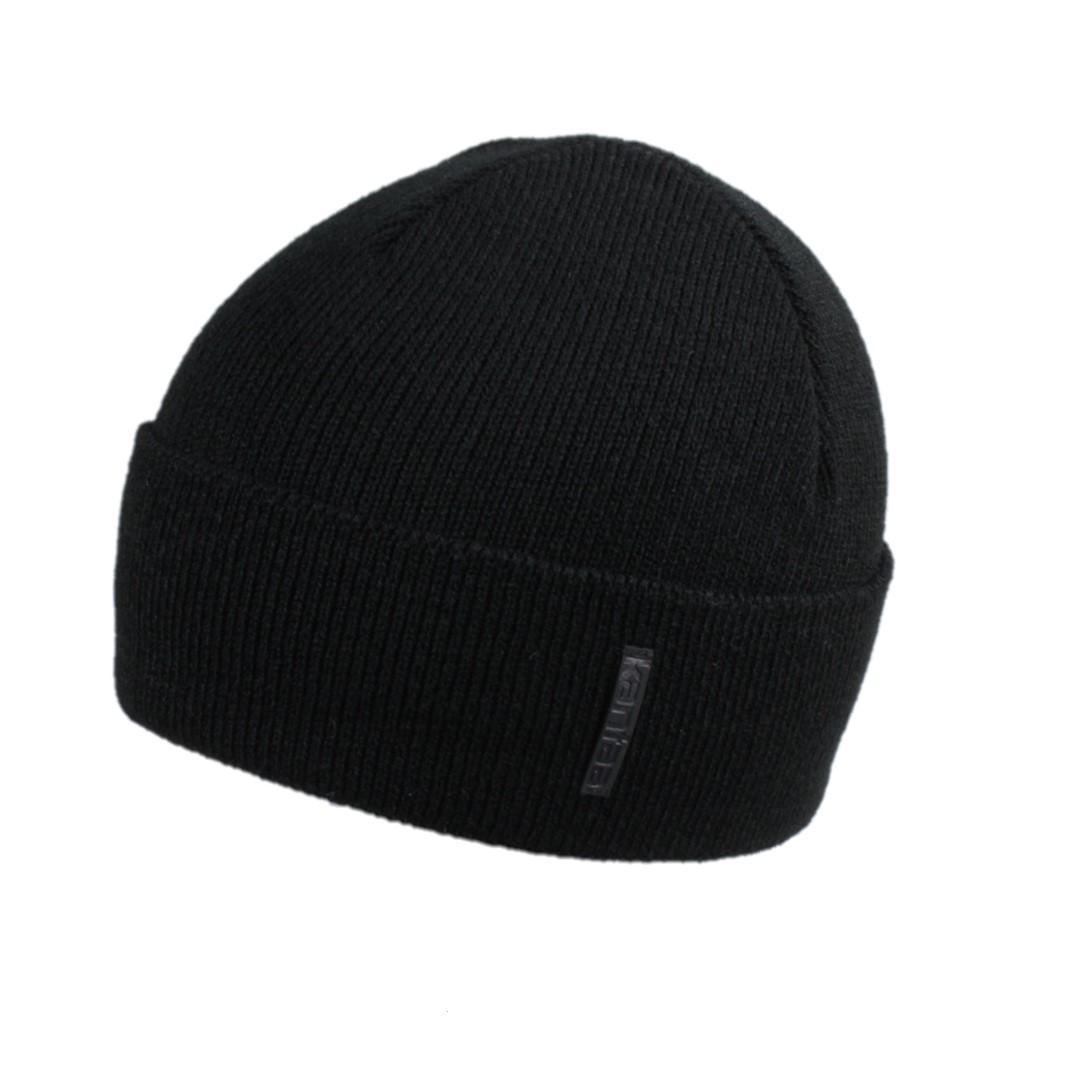 Мужская шапка Кahta Fashion Hat зима р. 56-58 Черный (OC-493)