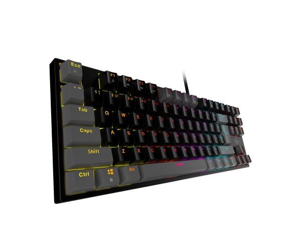 Клавіатура провідна Fantech ATOM TKL MK876 ігрова USB з підсвіткою Red/Black - фото 2