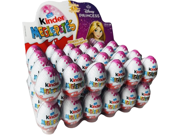 Цукерки Kinder Surprise Disney Princess 20 г 48 шт.