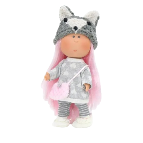 Кукла Nines d`Onil Миа из винила и силикона 30 см Серый (150-98-3042)