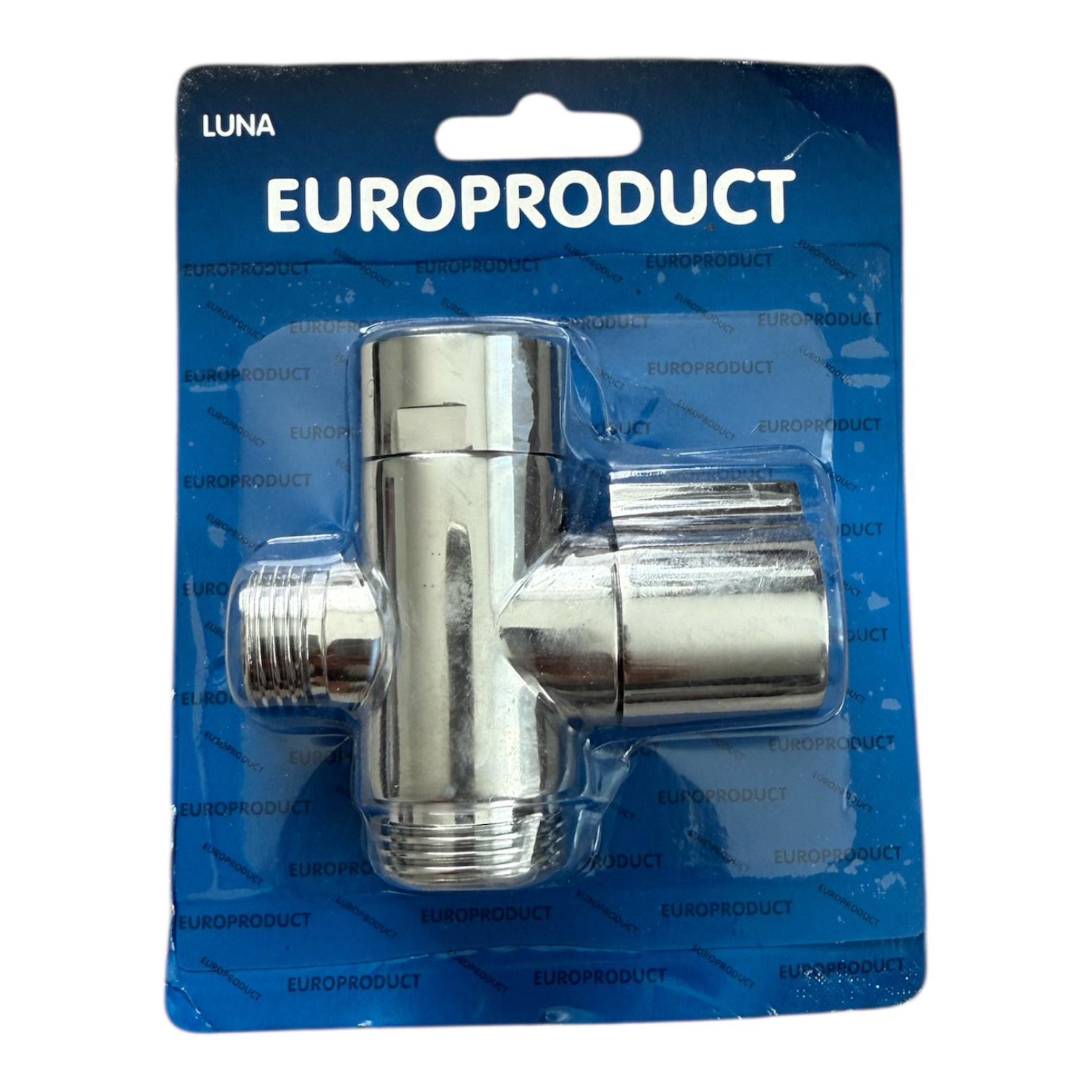 Перемикач для душу Europroduct Луна (00-00008498) - фото 2 Перемикач для душу Europroduct Луна (00-00008498) - фото 2