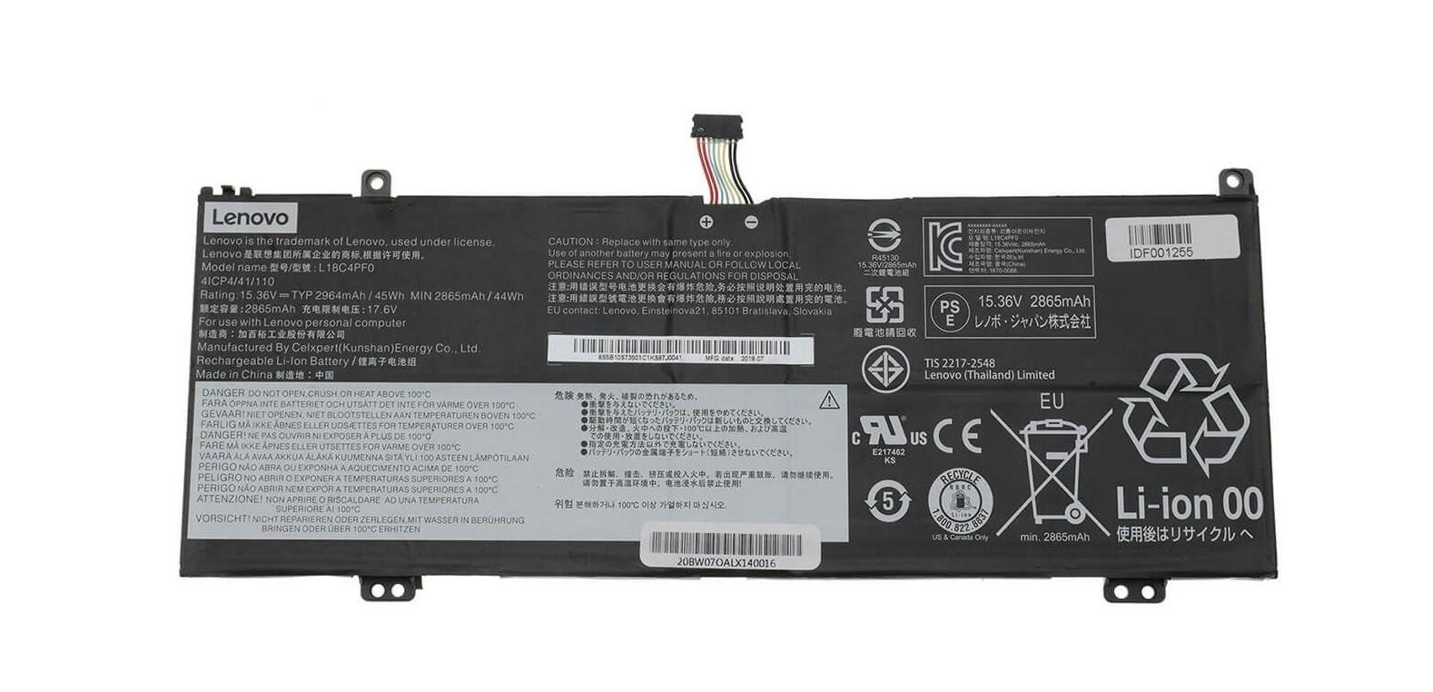 Аккумулятор для Lenovo L18C4PF0 (73771)