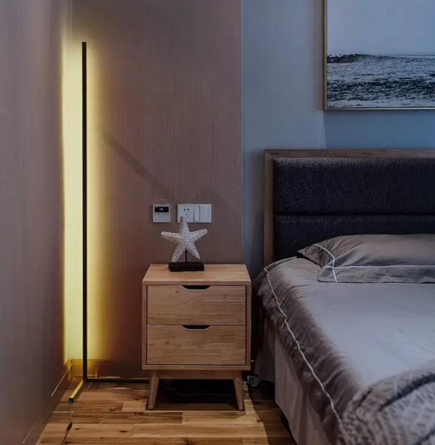 Лампа-торшер напольна LED FLORLAMP світлодіодна 1,4 м RGB кутова з регульованою яскравістю (23647972) - фото 2 Лампа-торшер напольна LED FLORLAMP світлодіодна 1,4 м RGB кутова з регульованою яскравістю (23647972) - фото 2