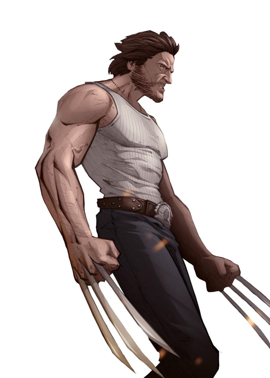 Картина GeekLand Wolverine минимализм (WR.09.093)