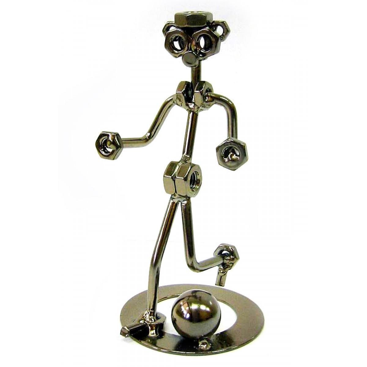 Техно-арт футболист металл 18х12х10 см (20142)