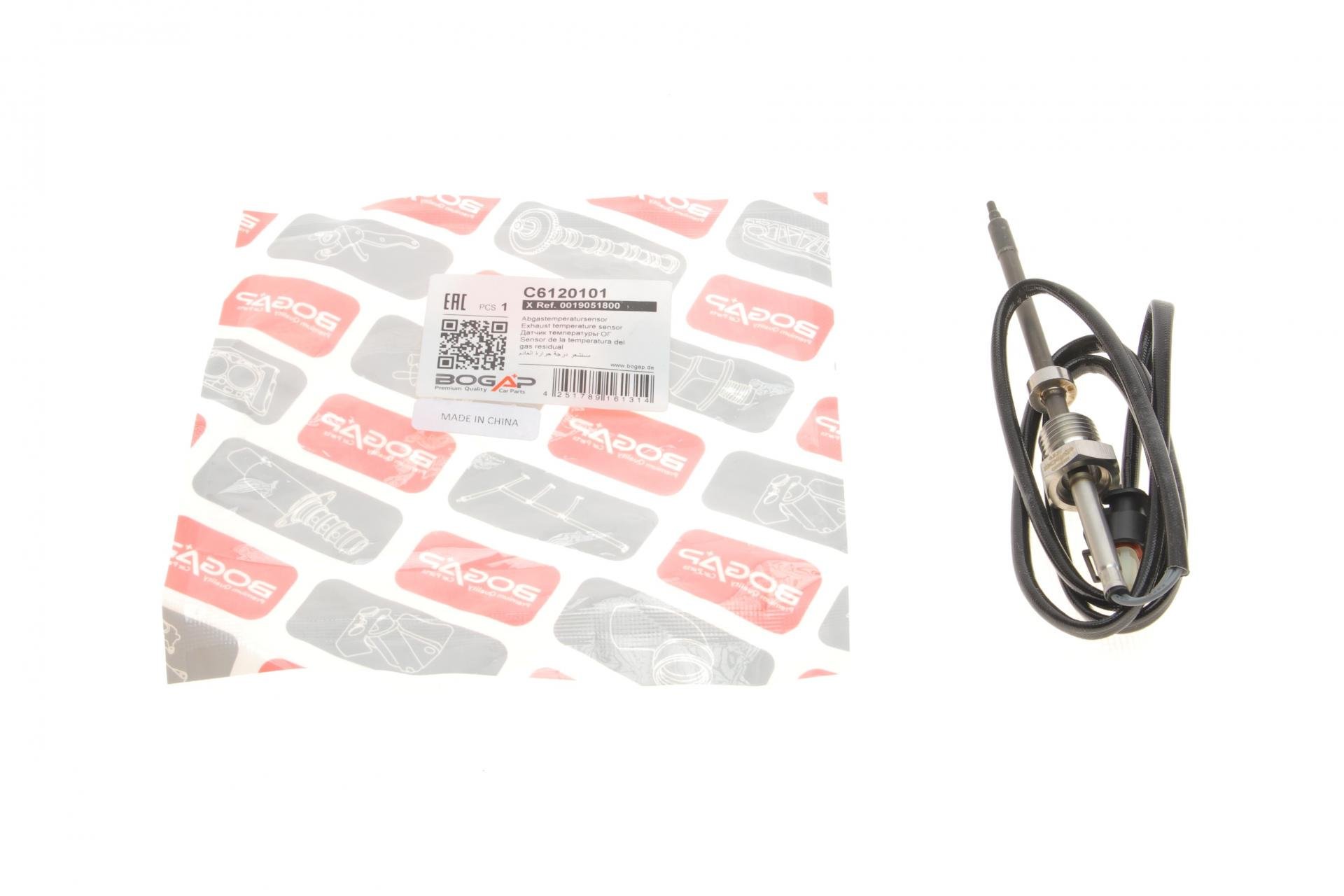 Датчик BOGAP температури ВГ перед фільтром сажі Mercedes M-class W166 11-15 (C6120101)