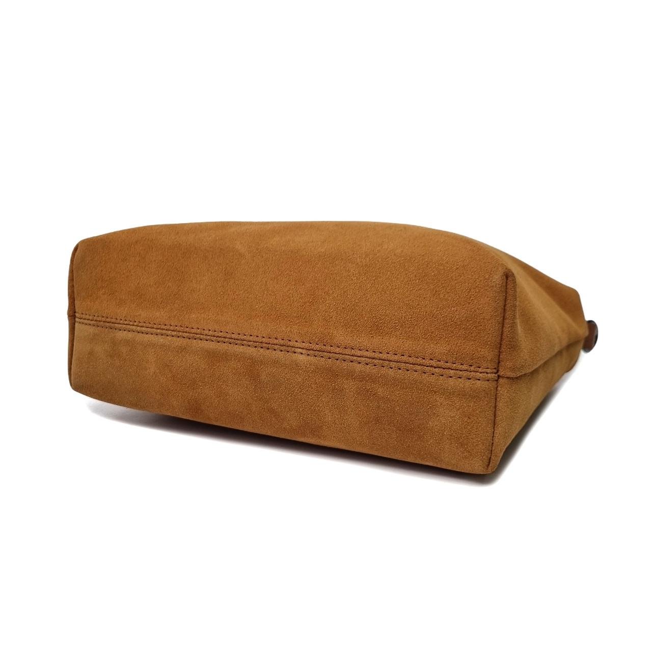 Жіноча сумка крос-боді Viva Verba натуральна замша Рудий (ZM08-84-4) - фото 2