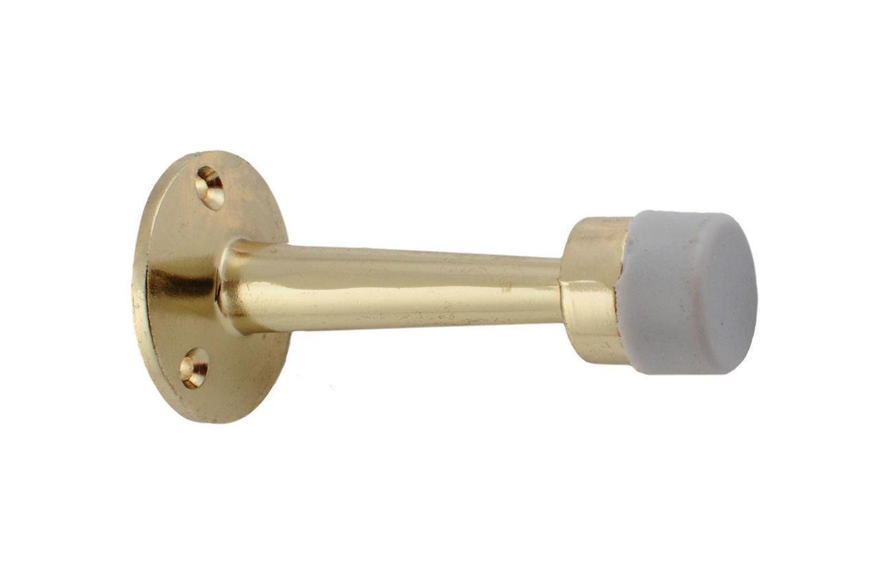 Упор дверной FZB высокий 75 мм РВ Золотистый (01-01-001)