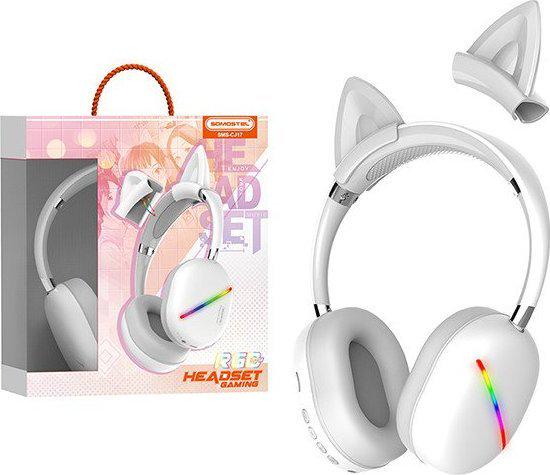 Навушники без мікрофону Vega SMS-CJ17 White (547552)