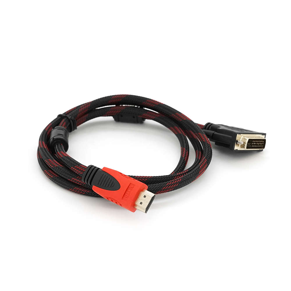 Кабель Q150 HDMI DVI с ферритами 1,5 м (809)