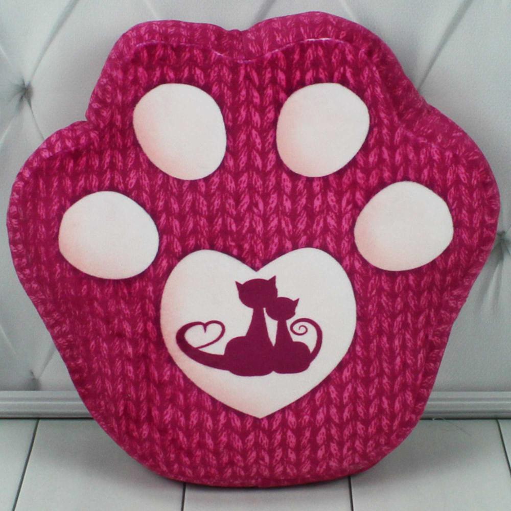 Лапа-антистресс Копица принт 31 см Розовый (00066-69)