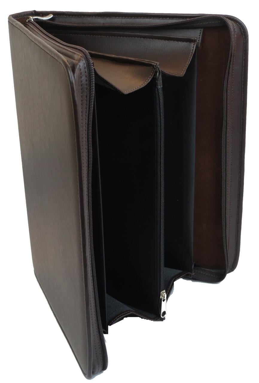 Папка деловая Амо из искусственной кожи Коричневый (796714704)